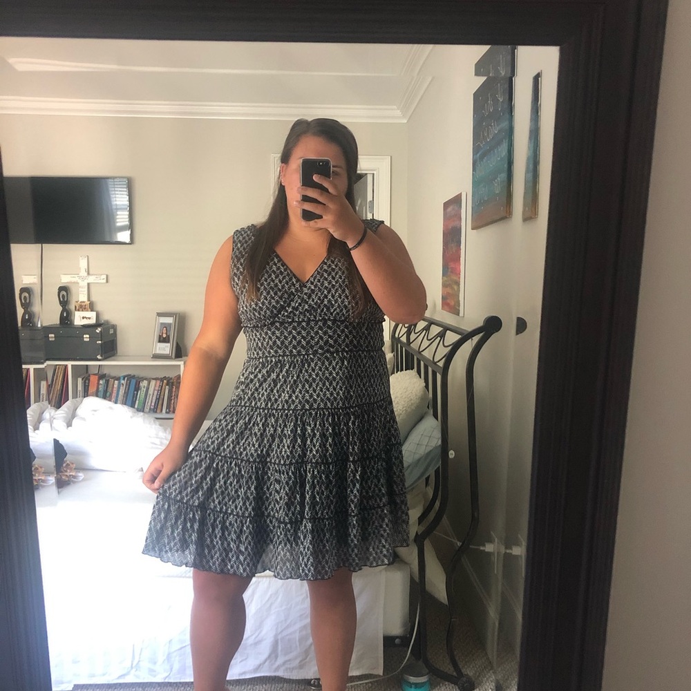 V-Neck Sunday Dress